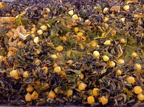 Chickpea and wild rice